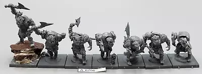 Mantic Games Kings Of War Orcs Orc Axe Regiment X7 A6756 • $9.89