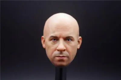 1/6 Male Head Vin Diesel Fast & Furious Head Sculpt Fit 12'' Male Action Figure  • $26.96