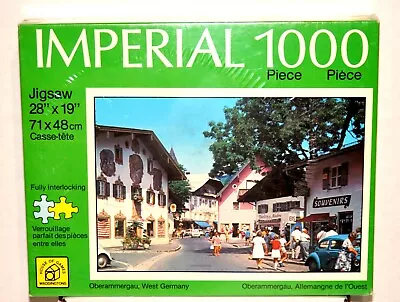 Waddington’s House Of Games 1000 Piece Jigsaw Puzzle – “Oberammergau W Germany • $16.95