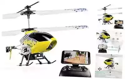  U12S Mini RC Helicopter With Camera Remote Control Helicopter For Kids Yellow • $63.43