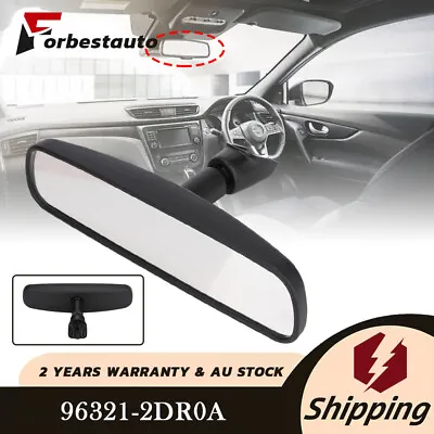 Rear View Mirror 96321-2DR0A Fit For Nissan Pulsar X-Trail T32 Tiida Navara AU • $26.95