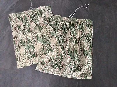 Vintage Liberty Of London William Morris Trent Curtains • £225