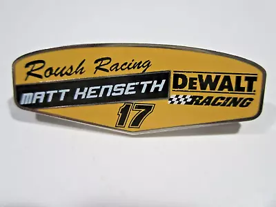 NASCAR Original Misspelled Matt Kenseth #17 Roush/Dewalt Racing Hat Pin • $8