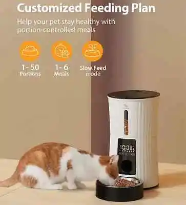 Smart Automatic Pet Feeder Food Digital With Time Setting.Great For Your Pet. • $55