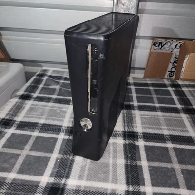 $10.41 • Buy Xbox 360 S Slim Black Console Only Model 1439 No Hard Drive - NON WORKING