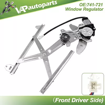 For 97-2001 Toyota Camry Sedan FWD Front Driver W/ Motor Power Window Regulator • $31.39