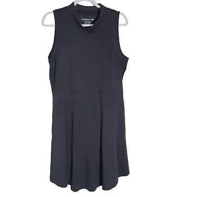 Toad & Co Summerdance Sleeveless Dress Women's Size XL Mock Neck Fit And Flare • $29.95