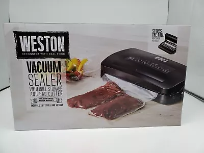 $119.99 • Buy Weston Vacuum Sealer With Roll Cutter 65-3001-W