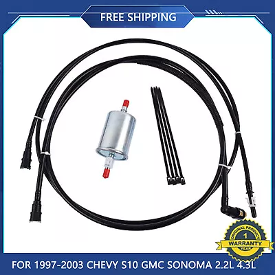 GM56B Fuel Line Replacement Kit For 1997-2003 Chevy S10 GMC Sonoma 2.2L 4.3L • $69.99