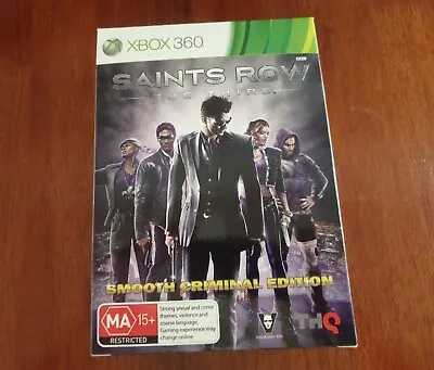 Saints Row The Third Smooth Criminal Edition Xbox 360 - Complete • $80