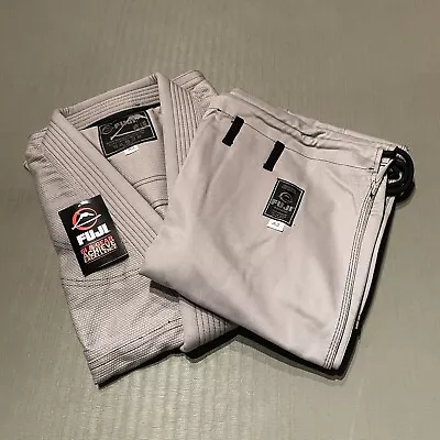 Fuji Lightweight Jiu Jitsu BJJ Gi Size A3 Grey New W/Tags In Package • $134