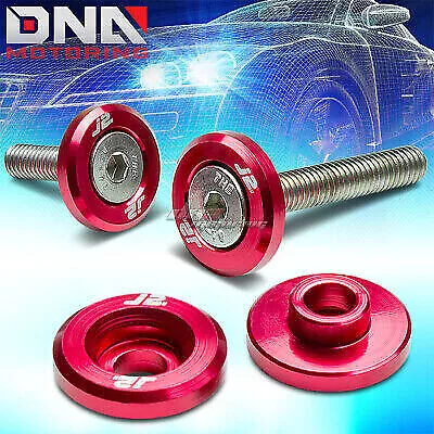 J2 For D15 D16 Eg Ek Red Aluminum Engine/motor Valve Cover Washer Cup+bolt Kit • $8.99