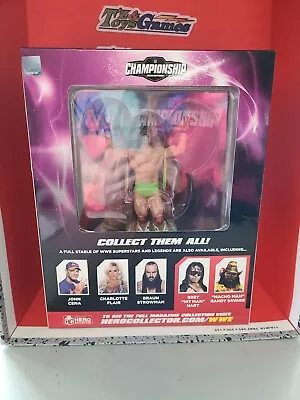 WWE Championship Collection Ultimate Warrior Statue With Collector Magazine • $58.38