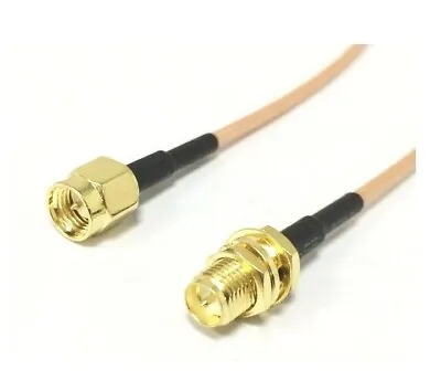 £3.95 • Buy Sma Male To RP SMA Female (Male Pin) Connector Pigtail RG316 15cm            920