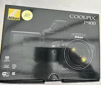 Nikon COOLPIX P900 16.0MP Digital Camera - Black • £100