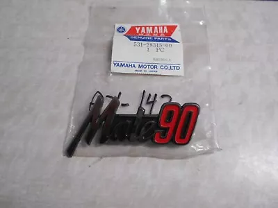 Genuine Yamaha Parts Leg Shield Emblem V90  Mate 531-28315-00 • $39.95