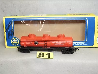 Ahm Ho Scale Pme Three Dome Tank Car In Excellent Ready To Run Condition -177 • $2.99