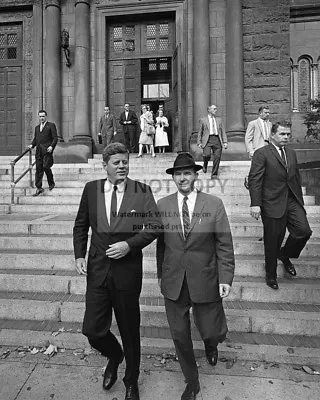 John F. Kennedy Attends Mass @ St. Matthews Cathedral 1961 - 8x10 Photo (zz-096) • $8.87