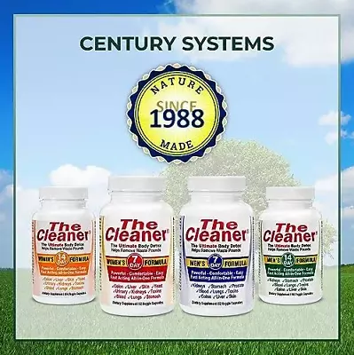 Century Systems The Cleaner Total Body Detox And Colon Cleanse (All Variations) • $16.95