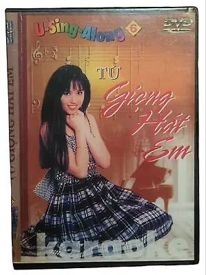 Vietnamese DVD Karaoke Sing Along Video Dance Party TÚGiong Hat Em • $16.99