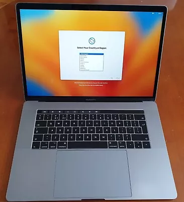 £220 • Buy Apple MacBook Pro A1707 2017 15  Touch Bar Core I7 2.8GHz 256GB SSD 16GB Ram