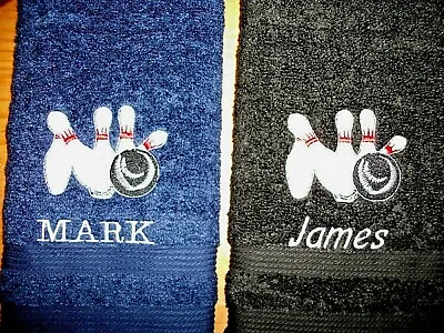 $14.95 • Buy  Bowling Towel, Personalized, Embroidered, 15  X 25 