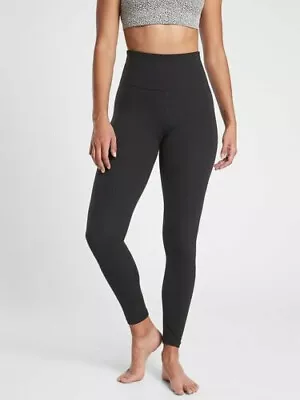 ATHLETA 1X Ultra High Rise Elation 7/8 Tight Legging 1X Plus Black NWT #480097 • $101.74