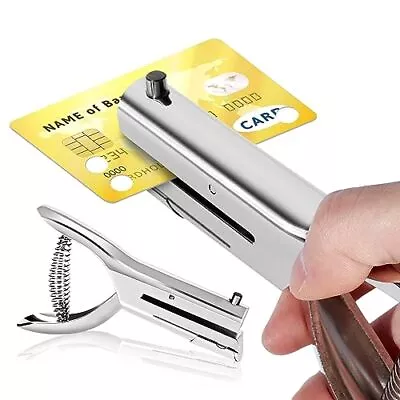 Hole Punch Single Hole Punch Heavy Duty Hole Punches Paper Punch Hand Held Long  • $24.80