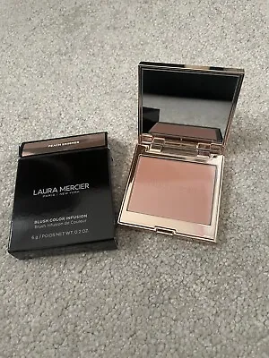 Laura Mercier Peach Shimmer Blush Colour Infusion Brand New In Box Make Up • £27.99