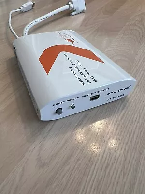 ATLONA AT-DP400 Dual Link DVI To Mini DisplayPort Converter • $35