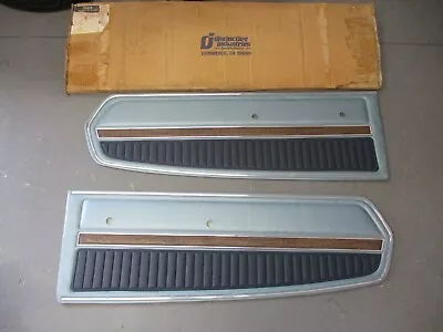 1968 Mustang Door Panels Deluxe Door Panels Blue Mustang Fastback Gt • $90