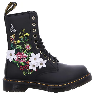 $200.88 • Buy Dr. Martens Womens Boots 1490 Bloom Casual Lace-Up Ankle Nappa Leather