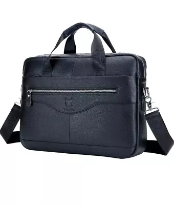 Genuine Leather Mens Sling Shoulder Messenger Bag Business Small Crossbody Bag S • $24.99