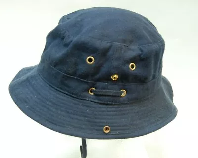 Large Cotton Fisherman Hat Navy Color Size 59-61cm Sydney Stock • $9.50