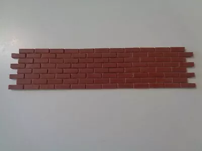 £2.90 • Buy Miniature Brick Wall 8 X2  Sheet DIY-Model Railways & Dolls House -1/12th Scale