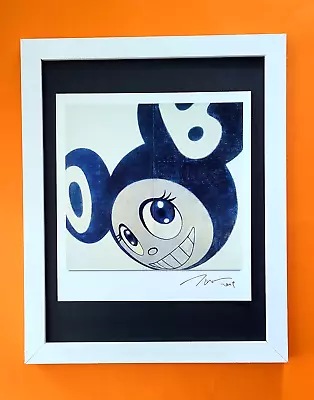 TAKASHI MURAKAMI + AWESOME SIGNED ART PRINT FROM JAPAN + WITH NEW FRAME 14x11in. • $149