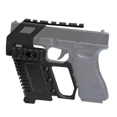 Tactical Laser Sight Scope Mount Rail Base Pistol Kit Fit Glock G17 G18 G19 • $19.99