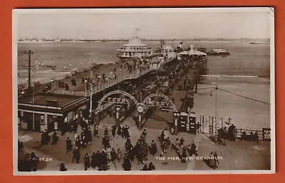 £1 • Buy 1932 Real Photo Postcard, Entrance To The Pier, New Brighton