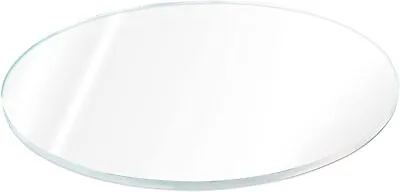 1/4  Round Table Top Acrylic Circle Disc Clear Plexiglass - 21 Inch Diameter • $68.99