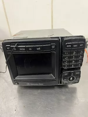 00-02 Mercedes W220 S500 CL600 Command Comand Head Unit CD Radio Navigation OEM • $120