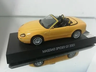 Maserati Spyder GT 2001 In Yellow 1:43 • $3.19