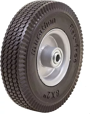 Marathon 8x2  Flat Free Hand Truck / All Purpose Utility Tire On Wheel 2.375   • $20