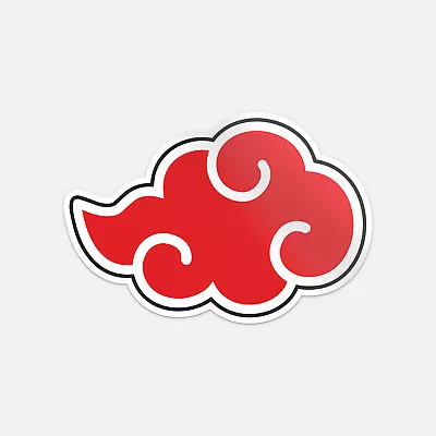 Naruto Anime Akatsuki Cloud Vinyl Sticker Decal • $3.84