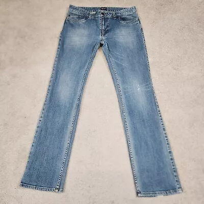 VANS Jeans Mens 32x30 Blue Straight Leg Medium Wash Denim • $19.99