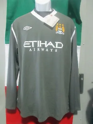 Manchester City Futbol Club Xl Long Sleeve Jersey New  • $59.99