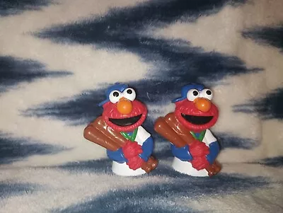 Applause Sesame Street Elmo Baseball Player Finger Puppet Lot 2 • $6.99