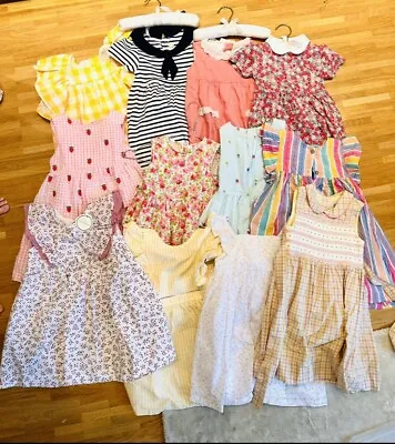 Baby Girl Dresses 2-3 Years Luxury Brands (Rachel Riley JL Pepa Jac)Perf Cond • £150