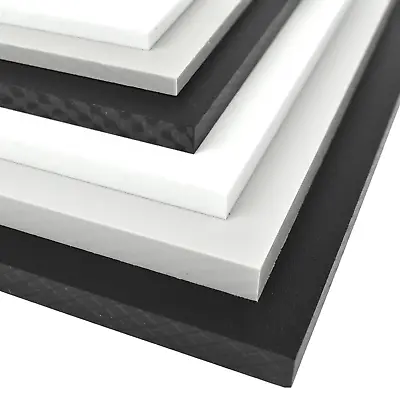 BuyPlastic Black HDPE Starboard Marine Grade Plastic Sheet  1.5  X 24  X 24  • $196.77