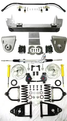 1936 1948 Chevy Car Mustang II Power Front End Suspension Kit Stock + Sway Bar • $1544.87