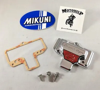 Genuine Mikuni HSR 42  HSR 45 Screamin Eagle Polished Carburetor Top • $39.14